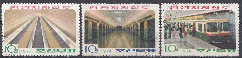 Метро. КНДР 1974 год.