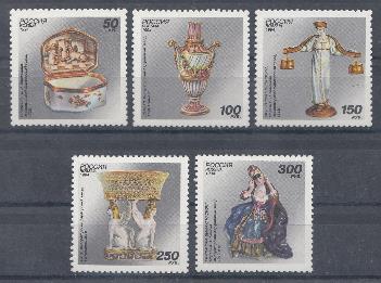  178-182. Русский фарфор. Императорский фарфоровый завод. Россия 1994 год.