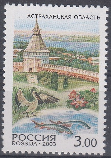 822. 2003 год. Астраханская область. Регионы России
