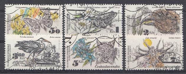 Фауна. Чехословакия 1984 год.