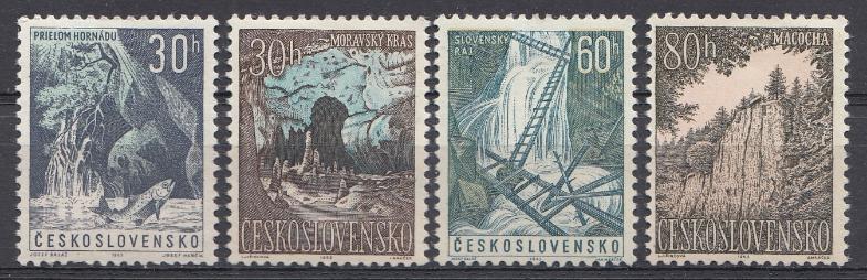 Природа. Моравские карстовые пещеры. Чехословакия 1963 год.