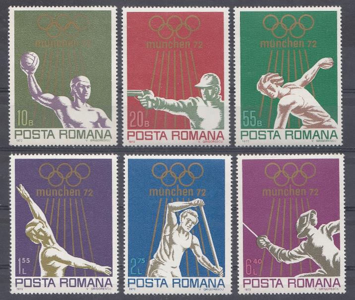 Летние ОИ Мюнхен-72 ФРГ. 