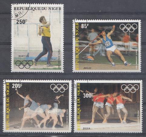 006. Спорт. Нигер 1983 год. Лёгкая атлетика.