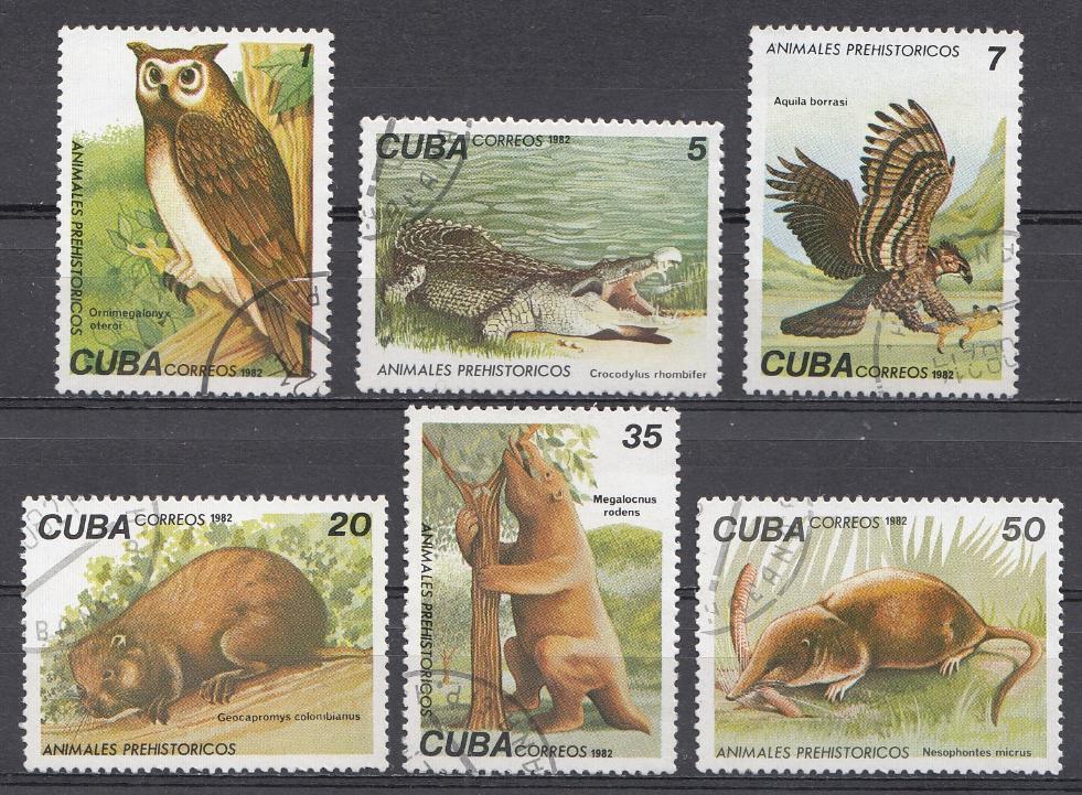 Фауна. Куба 1982 год.