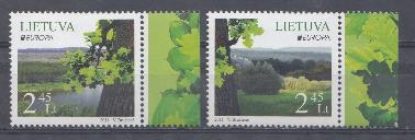 Природа. Литва 2011 год. Выпуск Европа.