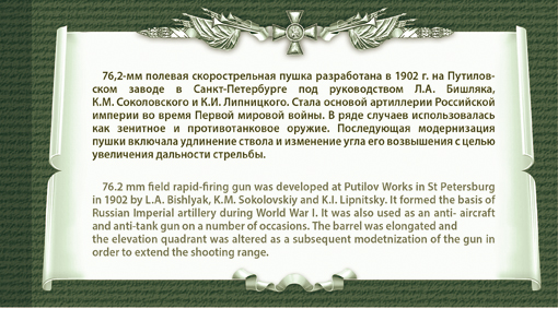 2016-056/П. 2016 год. История Первой мировой войны. Отечественная боевая техника