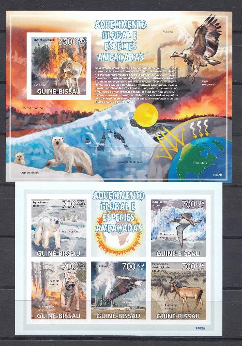 Фауна. Гвинея Биссау 2000 год. Земная природа и фауна в опасности. Глобальное потепление.