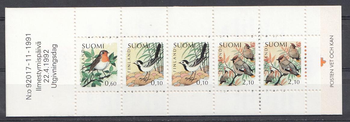 Лесные птицы. Финляндия 1992 год.