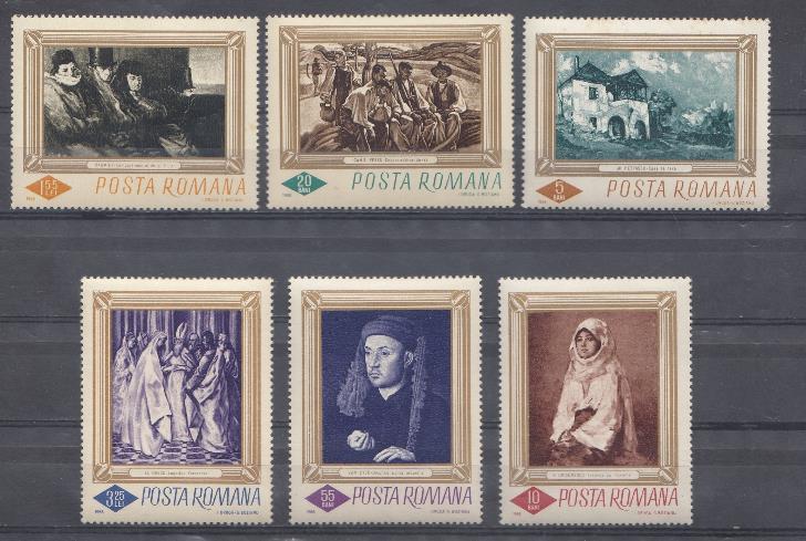 Живопись. 1966 год Румыния. 