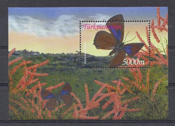 Бабочка. Туркменистан 2002 год.
