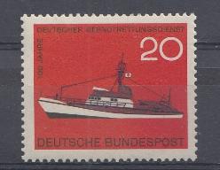 ФРГ. 100 лет службе морского спасения. Катер.