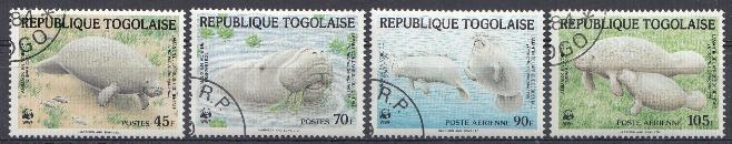 Морская фауна. Республика Того 1984 год.