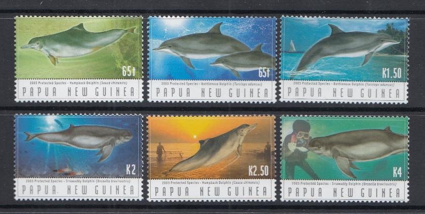 Морская фауна. Дельфины. Папуа Новая Гвинея 2003 год. 