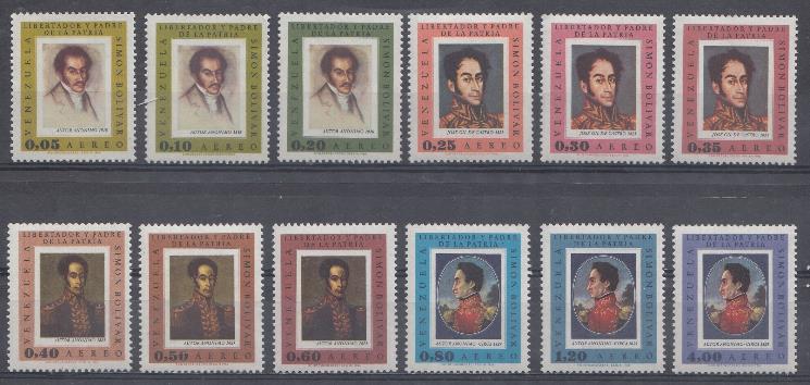 Венесуэла 1966 год.Симон Боливар.