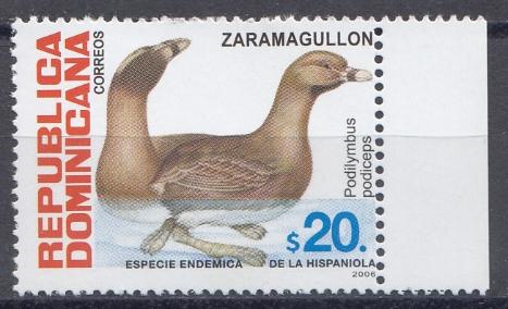 Птицы. Республика Доминикана 2006 год.