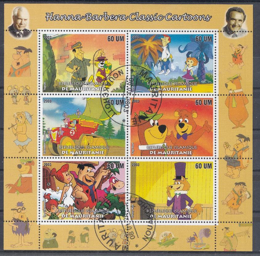 Из мультиков. Исламская Республика Мавритания 2003 год.