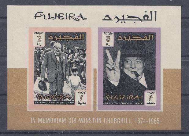 Персоналии. Фуджейра. Блок Б/З. Уинстон Черчилль (1874-1965), государственный деятель.