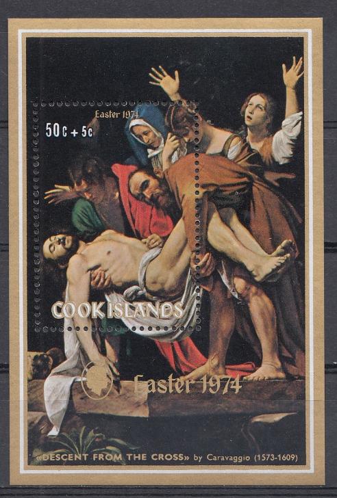 Живопись. Библейские сюжеты. Остров Кука 1974 год.