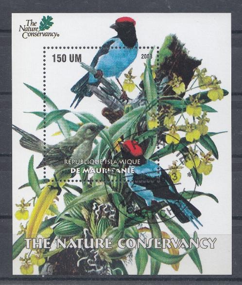 Птицы. Исламская Республика Мавритания 2003 год.