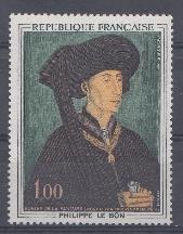 24. Живопись. Франция 1969 год. Philippe Le Bon.