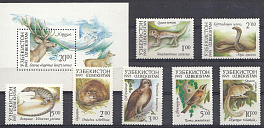Фауна. Узбекистан 1993 год. 