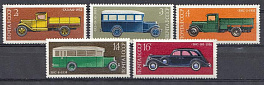 4299- 4303. СССР 1974 год. История отечественного автомобилестроения 1930 годов.