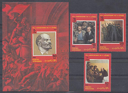 115 лет со дня рождения В.И.Ленина (1870-1985). 1985 год Афганистан.