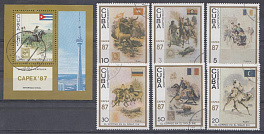 Куба 1987 год. Кавалерия XIX - XX  вв. в разных армиях мира. CAPEX - 87.
