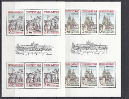 Архитектура. Прага. Чехословакия 1985 год.