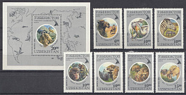 Фауна. Узбекистан 1995 год.