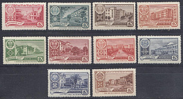 2340- 2349  СССР 1960 год. Столицы автономных советских социалистических республик..