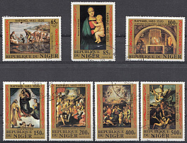 Живопись. Рафаэль. Р Нигер 1983 год. 