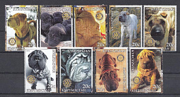 Собаки. Киргизия 2004 год. Мопсы.