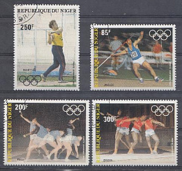 006. Спорт. Нигер 1983 год. Лёгкая атлетика.