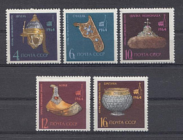 3060- 3064 СССР 1964 год. Государственная Оружейная палата в Московском Кремле. 