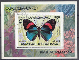 Бабочка. Рас Эль Хайма 1972 год.