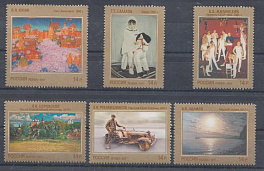 № 1512-1517. Россия 2011 год. Современное искусство России. Современная живопись.