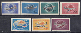 2091-  2097  Б/З  СССР 1958 год. Гражданский воздушный флот СССР.