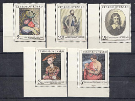 Живопись. Чехословакия 1977 год. Западно-Европейская живопись XVI- XIX вв. 