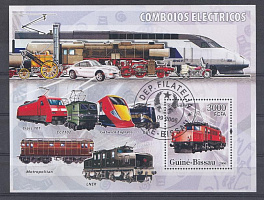 Железно- дорожный  транспорт. Гвинея Биссау 2006 год.