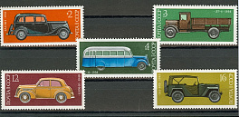 4411-4415. СССР 1975 год. История отечественного автомобилестроения