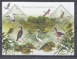 Дикие птицы. Дунайского биосферного Заповедника. 2004 год. Украина.