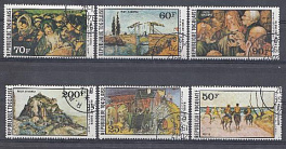 2 Живопись. Тоголезская Республика 1978 год. Винсент Ван Гог, Дюрер, Гойя и др.