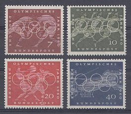 ФРГ. Гемания 1960 год. Летние О.И. Рим-60. 