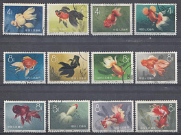 Рыбки. Китай 1960 год 