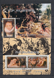 Живопись. КНДР 1983 год. П.П.Рубенс Эпоха возрождения.