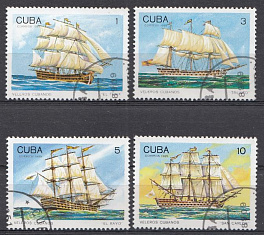 Парусный флот. Парусники. Куба 1989 год.