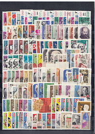 1964 год.Годовой комплект СССР. 176 марок 5 блоков. Нет блока№ 3085.