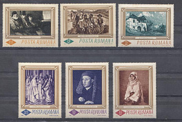 Живопись. 1966 год Румыния. 