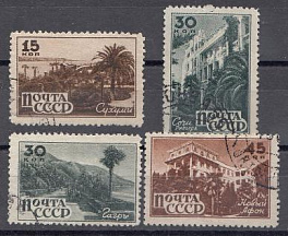 957- 960 СССР 1946 год. Курорты Кавказа.